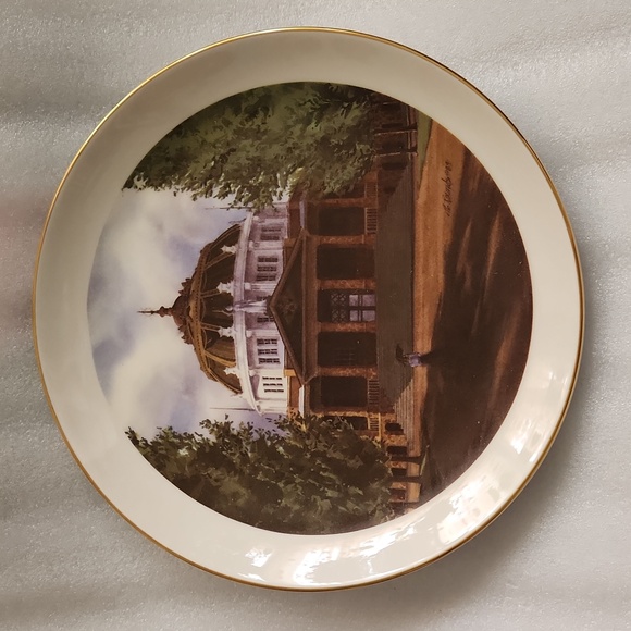 Limited Edition Utah Collector Plate The Original Salt Palace 1984 Vintage - Picture 1 of 4